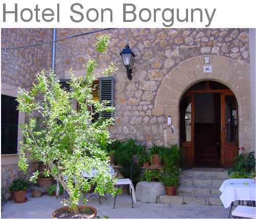 Hotel Son Borguny in Banyalbufar